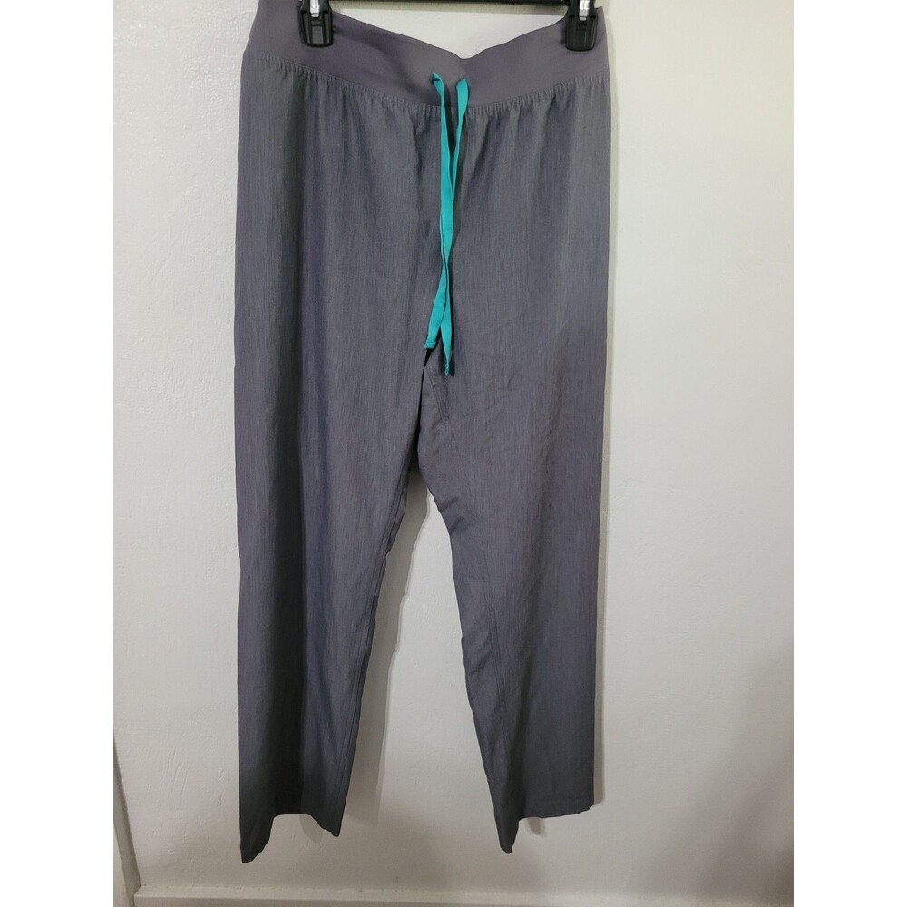 FIGS Technical Collection Womens Gray Scrub Pants Bottoms Size Large